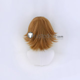 Danganronpa Trigger Happy Havoc Chihiro Fujisaki Brown Cosplay Wig