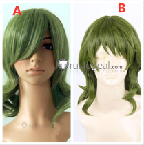 Puella Magi Madoka Magica Hitomi Shizuki Green Cosplay Wig