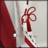 Genshin Impact Kitsune Saiguu Inagi Hotomi Shrine Maiden White Red Kimono Cosplay Costume