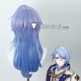 Genshin Impact Kamisato Ayato Blue Cosplay Wigs