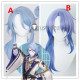 Genshin Impact Kamisato Ayato Blue Cosplay Wigs