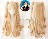 Fate Stay Night FGO Rin Tohsaka Ishtar Dark Brown Blonde Ponytails Cosplay Wigs