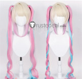 NEEDY GIRL OVERDOSE OMGkawaiiAngel Ame chan Kangel Pink Blue Black Ponytails Cosplay Wigs