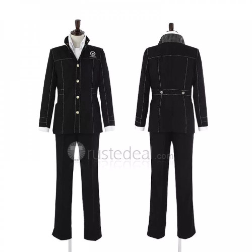 Shin Megami Tensei Persona 4 Yasogami High School Naoto Shirogane Yu Narukami Boy Uniform Cosplay Costume