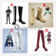 Black Clover Magna Swing Vanessa Enoteca Charlotte Roselei Luck Voltia Black Brown Silver Cosplay Shoes Boots