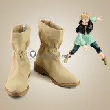 Black Clover Magna Swing Vanessa Enoteca Charlotte Roselei Luck Voltia Black Brown Silver Cosplay Shoes Boots