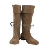 Black Clover Yuno Noelle Silva Zora Ideale Black Brown Cosplay Shoes Boots