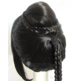 Final Fantasy X 10 LuLu Black Cosplay Wig