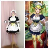 YuGiOh Dragonmaid Nurse Laundry Kitchen Parlor Chamber House Maid Cosplay Costumes