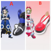 Pokemon Legends Arceus Adaman Irida Cosplay Shoes Boots