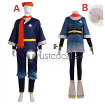 Pokemon Legends Arceus Rei Akari Cosplay Costumes