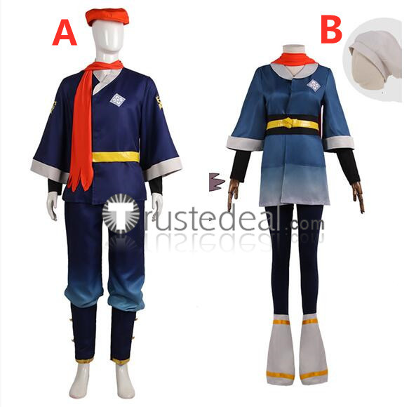 Pokemon Legends Arceus Rei Akari Cosplay Costumes