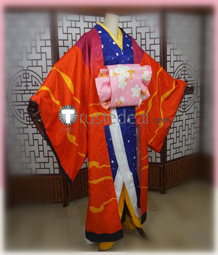 Kimetsu no Yaiba Demon Slayer District Arc Koinatsu Oiran Kimono Cosplay Costume
