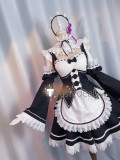Re Zero Kara Hajimeru Isekai Seikatsu Twins Rem Ram Maid Lolita Lace Cosplay Costumes