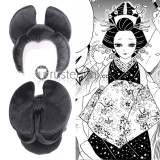 Demon Slayer Kimetsu no Yaiba Daki Koinatsu Koyuki Oiran Geisha Daki Black Grey Cosplay Wigs