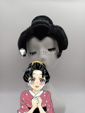 Demon Slayer Kimetsu no Yaiba Daki Koinatsu Koyuki Oiran Geisha Daki Black Grey Cosplay Wigs