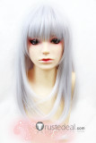 K Kushina Anna Purplish Grey Cosplay Wig