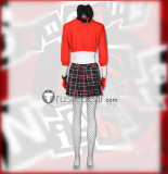 Persona 5 Dancing in Starlight Ann Takamaki Red Cosplay Costume