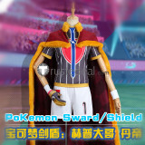 Pokemon Sword and Shield Gym leader Trainer Champion Leon Dande Piers Bede Allister Cosplay Costumes