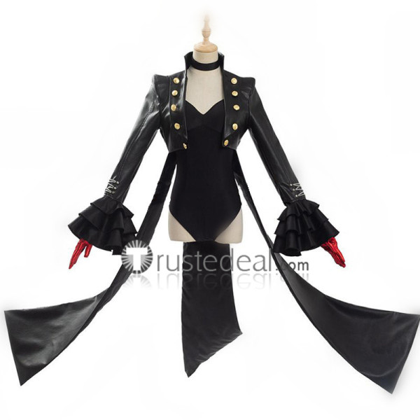Persona 5 The Roayal P5R Kasumi Yoshizawa Phantom Thief Black Cosplay Costume