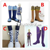 Akagami no Shirayukihime Snow White with the Red Hair Zen Wistalia Shirayuki Kiki Cosplay Shoes Boots