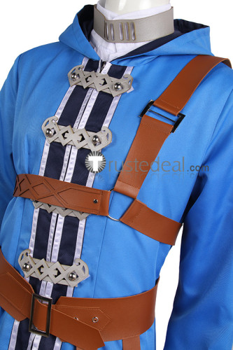 Mushoku Tensei Isekai Ittara Honki Dasu Jobless Reincarnation Rudeus Greyrat Adult Blue Cosplay Costume