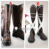 Mushoku Tensei Isekai Ittara Honki Dasu Jobless Reincarnation Rudeus Greyrat Adult Cosplay Shoes Boots