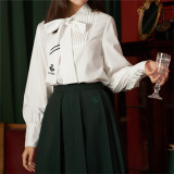 Kyouko & Harry Potter Co-signed JK Uniform Blouse Gryffindor Ravenclaw Hufflepuff Slytherin