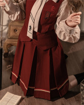 Kyouko & Harry Potter Collab Slytherin Hufflepuff Ravenclaw Gryffindor JK Uniform Skirt