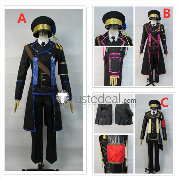 Vocaloid Arrest Rose Kaito Camui Kamui Gakupo Kagamien Len Black Cosplay Costume