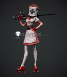 Dark Deception The Reaper Nurses Red White Cosplay Costume