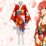 The Quintessential Quintuplets Go-Toubun no Hanayome 5 Equal Brides  Ichika Nino Miku Yotsuba Itsuki Nakano Fuutarou Uesugi Kimono Cosplay Costume