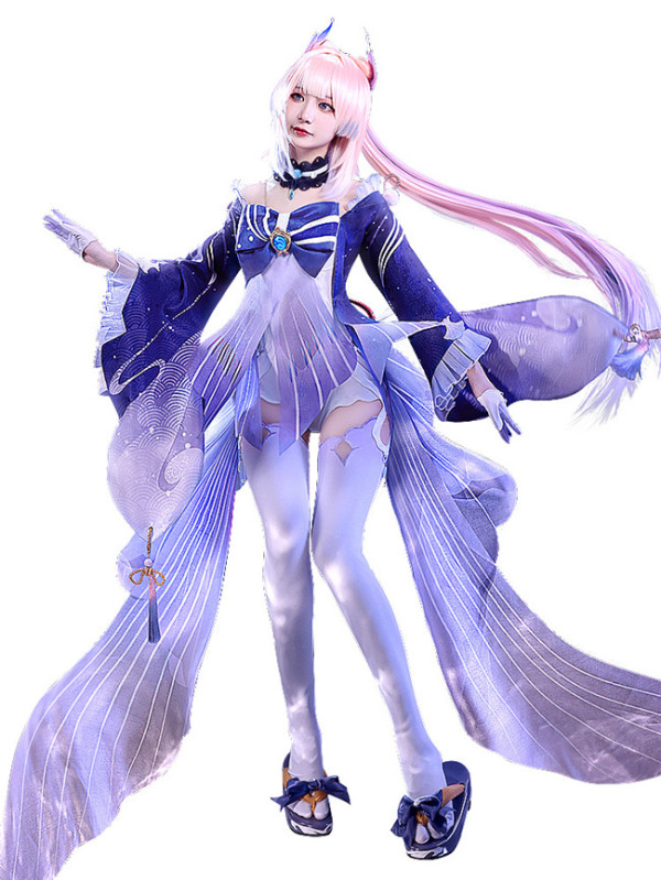 1/3 Delusion Genshin Impact Sangonomiya Kokomi Cosplay Costume