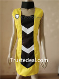 Pokemon Elesa Yellow Black Cosplay Costume
