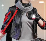 1/3 Delusion Arknights W Babel Black Red Cosplay Costume
