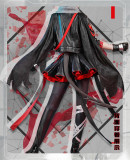 1/3 Delusion Arknights W Babel Black Red Cosplay Costume
