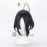 Pokemon Sword Shield Gordie Raihan Kabu Clara Allister Silver Black Pink Cosplay Wig