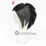 Pokemon Sword Shield Gordie Raihan Kabu Clara Allister Silver Black Pink Cosplay Wig