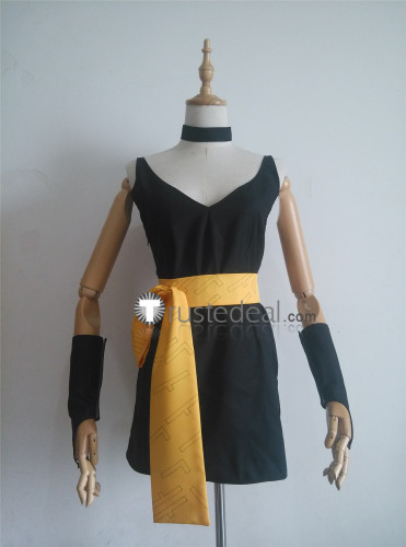 Inuyasha Yura of the Demon-Hair Black Cosplay Costume