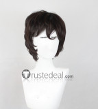 Bungou Stray Dogs Edgar Allan Poe Brown Black Cosplay Wigs