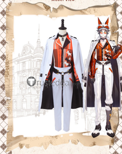 Vtuber Virtual YouTuber Luxiem Vox Akuma Ike Eveland Mysta Rias Cosplay Costumes