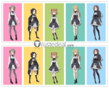 Princess Principal Dorothy Princess Ange Beatrice Chise Lolita Cosplay Costumes 2