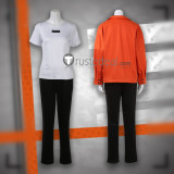 Project Charisma House Fumiya Ito Orange Coat Cosplay Costume