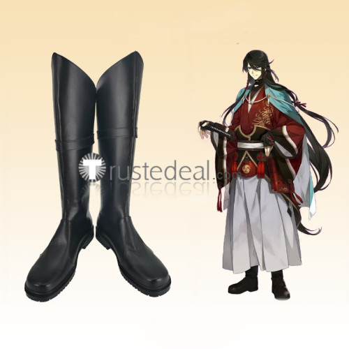 Touken Ranbu Izuminokami Kanesada Hizamaru Kasen Kanesada Heshikiri Hasebe Cosplay Boots Shoes