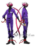 Nanbaka Momoko Hyakushiki Tsukumo Purple Red Cosplay Costumes