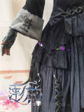 Final Fantasy XIV FF14 Y'shtola Rhul Black Mage Cosplay Costumes1