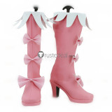 Kill La Kill Satsuki Kiryuin Nonon Jakuzure Matoi Ryuko Nui Harime White Pink Cosplay Shoes Boots