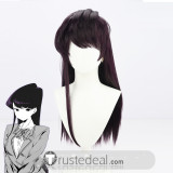 Komi-san wa Comyushou desu Komi Can't Communicate Komi Shouko Osana Najimi Bluish Purple Cosplay Wig Ears