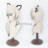 Arknights Siege SilverAsh Pramanix Cliffheart Indra Silver Grey Brown Cosplay Wigs