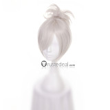 Darker than BLACK Yin Silver White Cosplay Wig